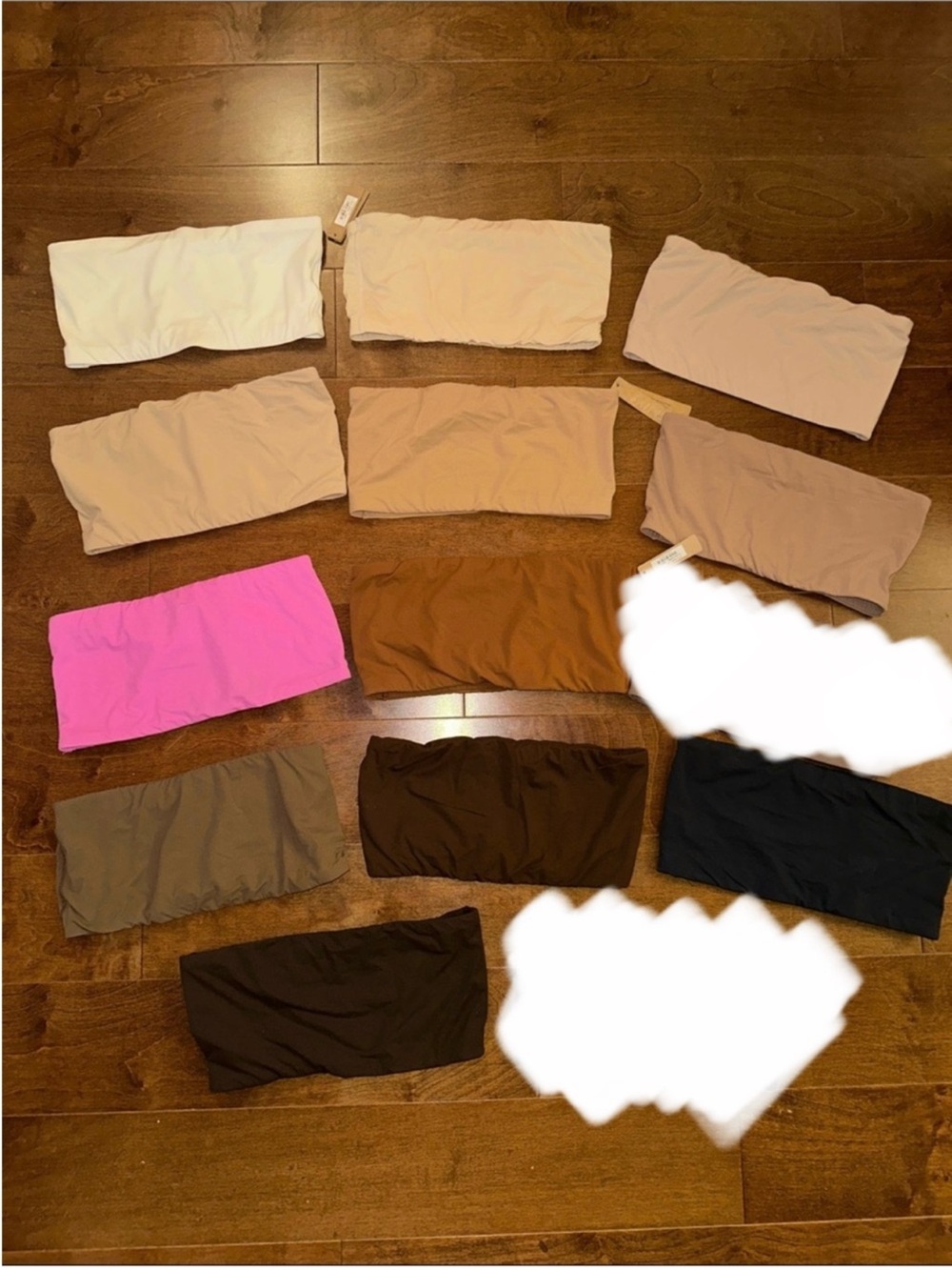 SKIMS FITS EVERYBODY Bandeau Bundle of 12 S